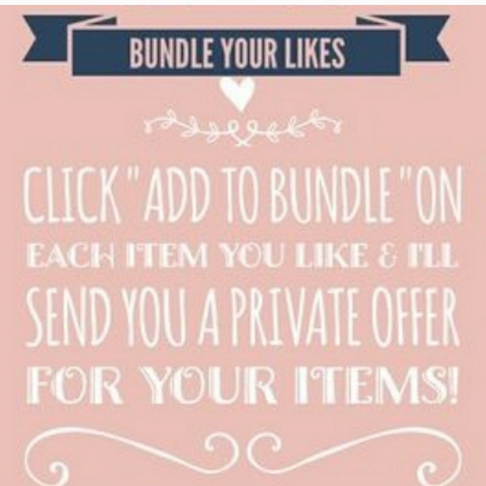 BUNDLE AND OFFER!!!!🤗💥💣🎉